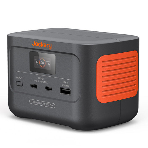 Зарядная станция Jackery Explorer 100 Plus - 99Вт*ч, 128Вт