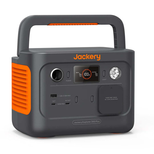 Зарядная станция Jackery Explorer 300 Plus - 288Вт*ч, 300Вт