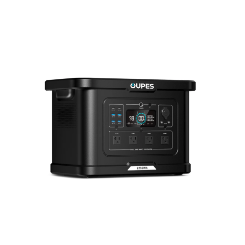 Портативная зарядная станция OUPES S024 (2400W/2232Wh, LiFePO4, быстрая зарядка)