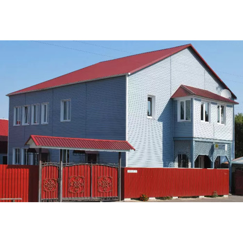Виниловый сайдинг Альта-Профиль Alta-Siding 3660х230х11 мм, серо-голубой