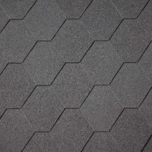Бітумна черепиця Armourshield Plus (01) Black
