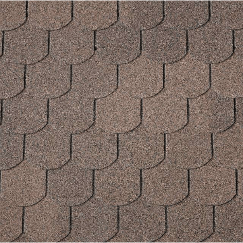 Бітумна черепиця Superglass Biber (07) Dual Brown