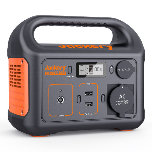 Сонячний генератор Jackery 240 (Explorer 240 + SolarSaga 100W)