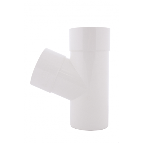 Трійник Profil 100/75/67 90 білий