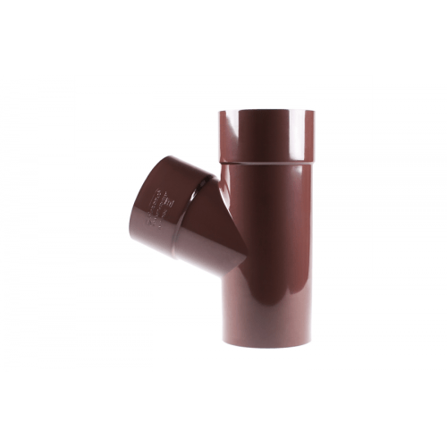 Трійник Profil 100/75/67 90 коричневий