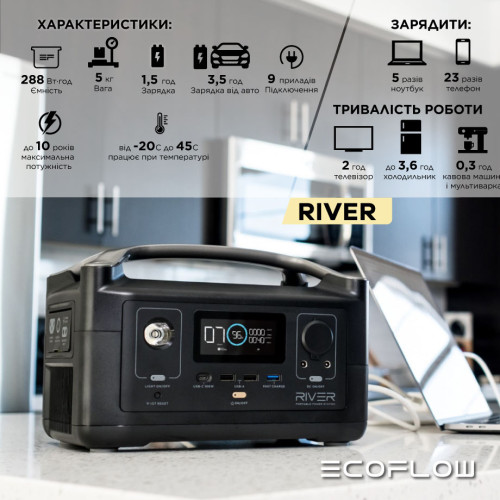 Зарядная станция EcoFlow RIVER